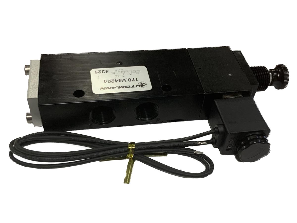 Push Pull Solenoid Air Valve 4 Way