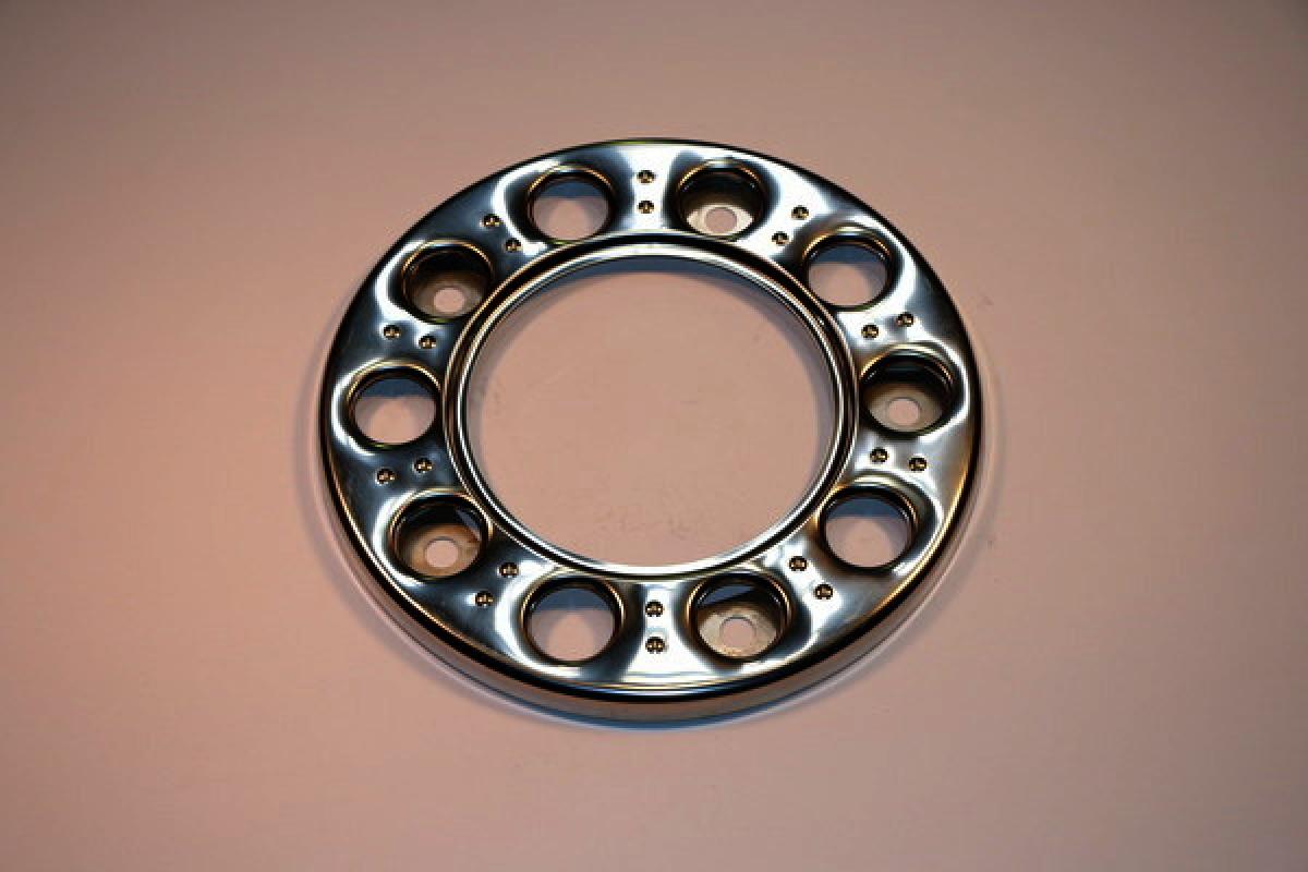 Centramatic 600-691 Polished Stainless Balancers | 22.5" Euro Steer | 335mm