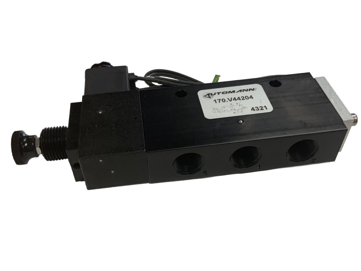 Push Pull Solenoid Air Valve 4 Way