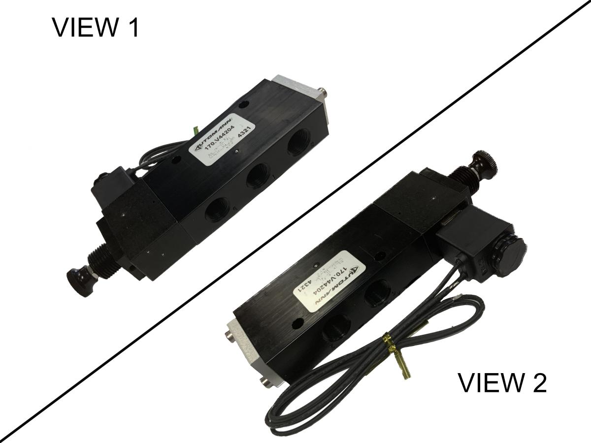 Push Pull Solenoid Air Valve 4 Way