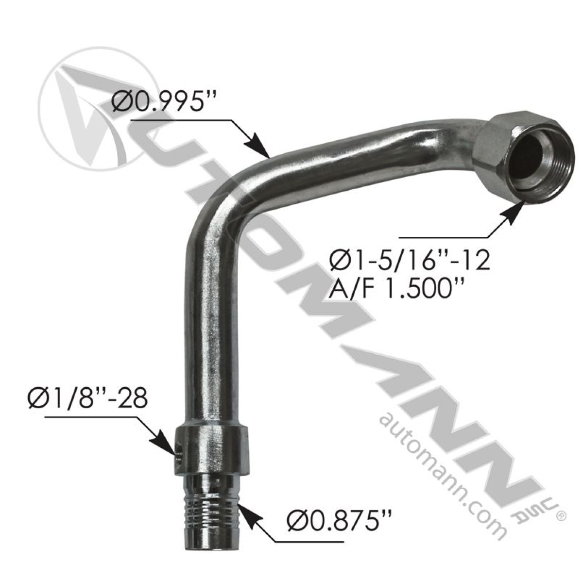 Air Bag Adapter RH Kenworth