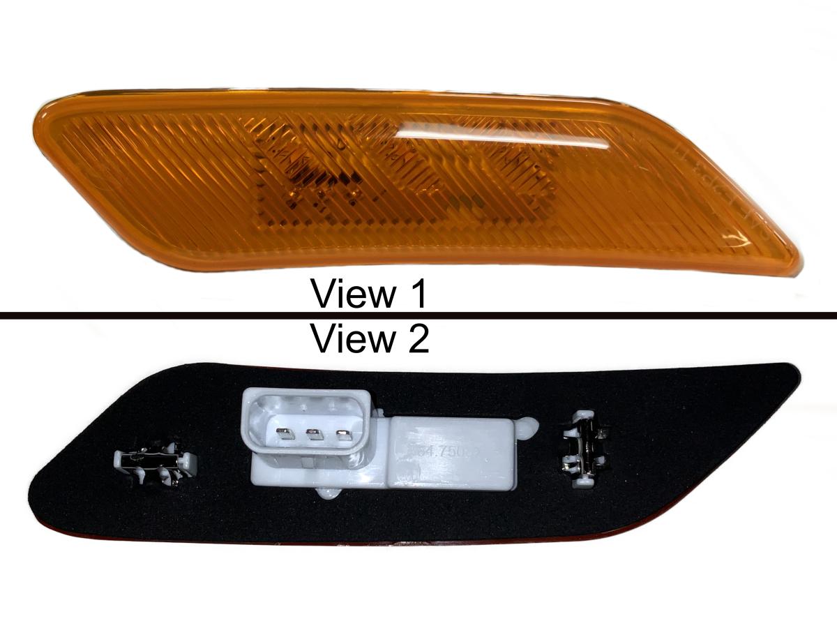 Door Lamp RH LED Amber Peterbilt