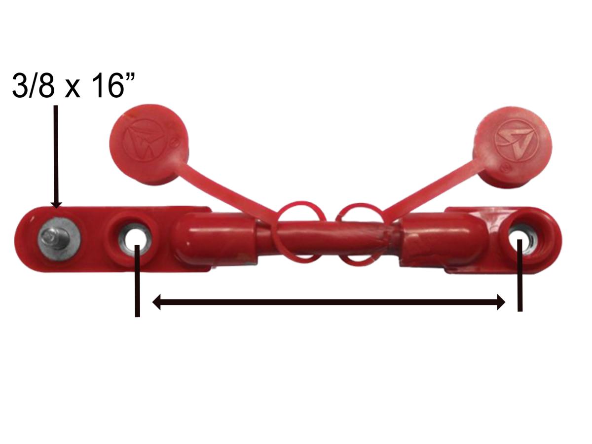 Cable Overmolded Harness 2/0 7in Red