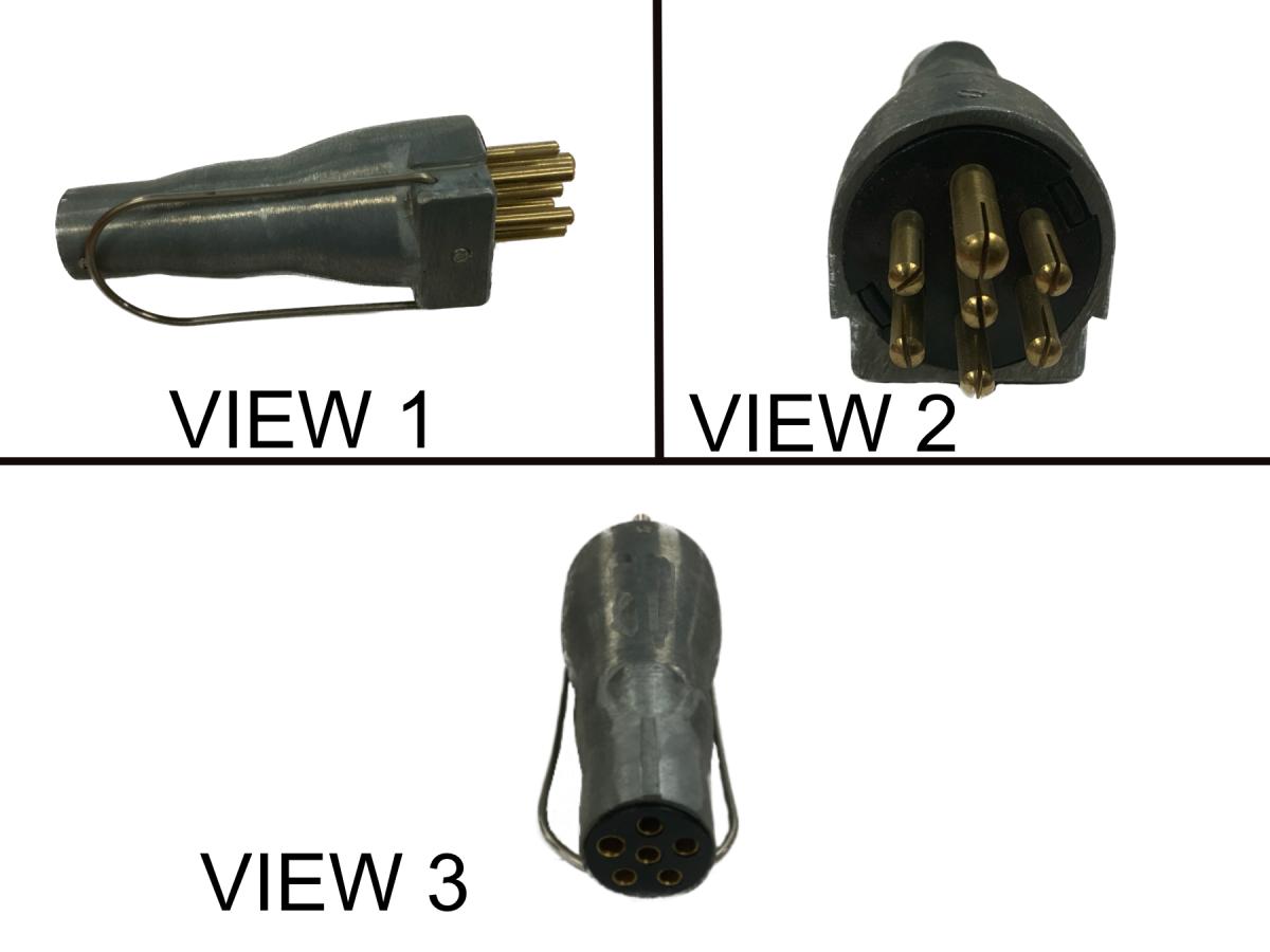 Seven-Way Pin to Six-Way Adapter 591009