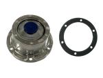 4009, 6 hole hub cap with gasket+side plug Replaces 300-4009
