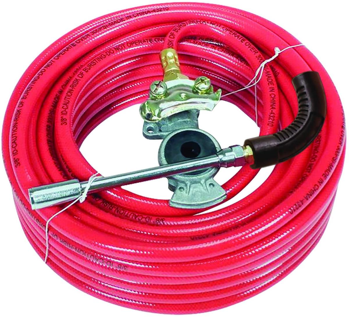 Amflo 574-50GH 3/8'' x 50' PVC Hose HD Truck Inflator Kit