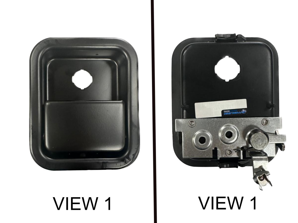 Mack '94-Up CH/CX/CXN Exterior Black Door Handle Driver 20QX427M/25191926