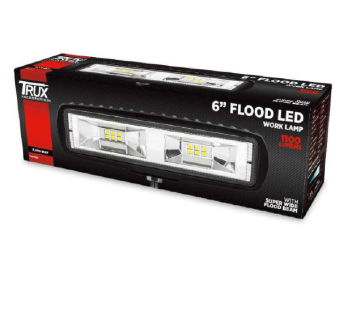6" SUPER WIDE FLOOD LED WORK LAMPS