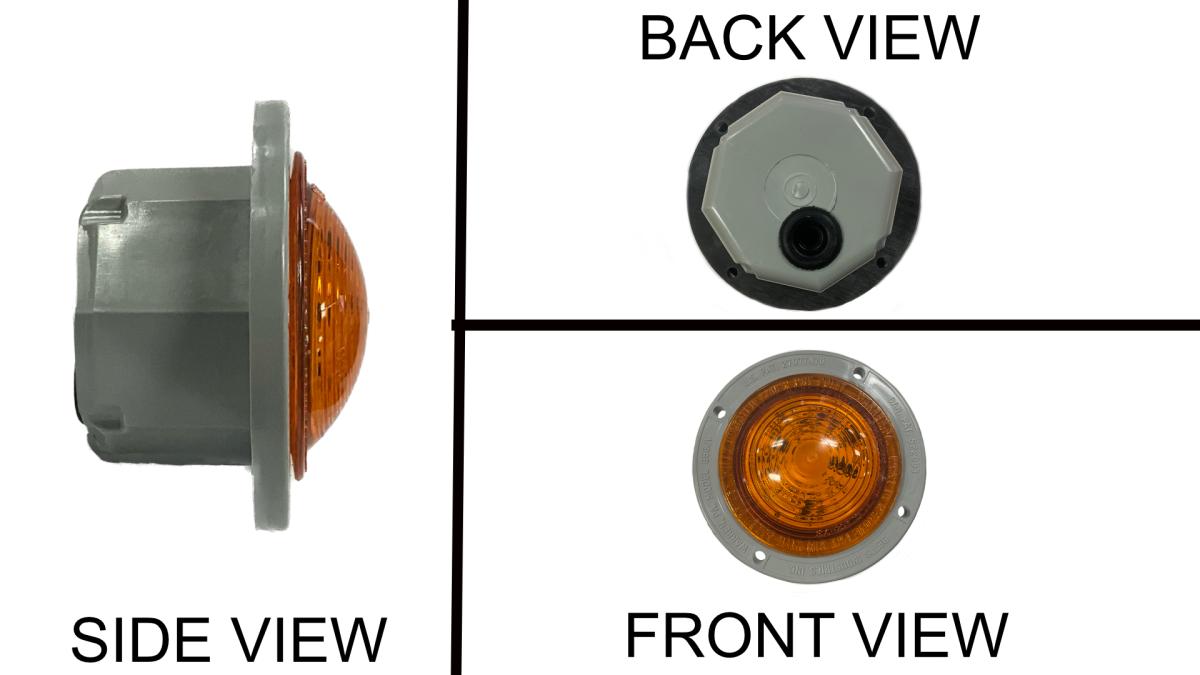 NEW Amber LED Double Contactt BETTS MFG light 560254