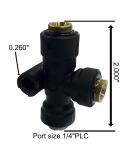 Double Check Valve 1/4in PLC