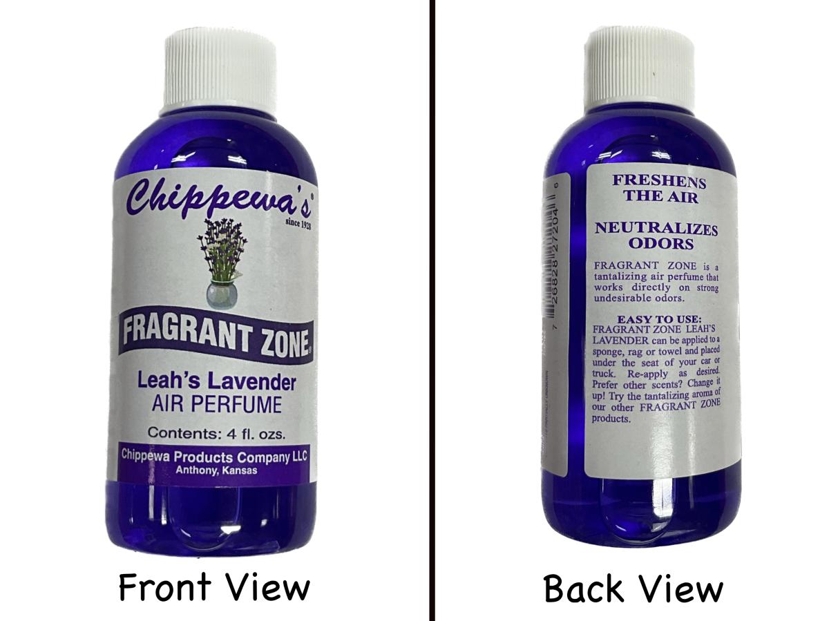 Leah's Lavender Air Perfume 4 Pack