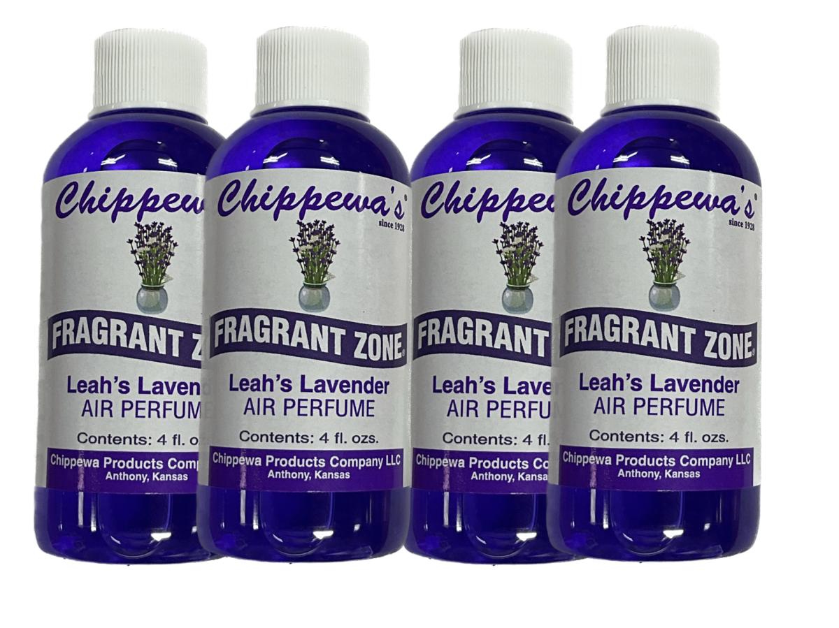 Leah's Lavender Air Perfume 4 Pack