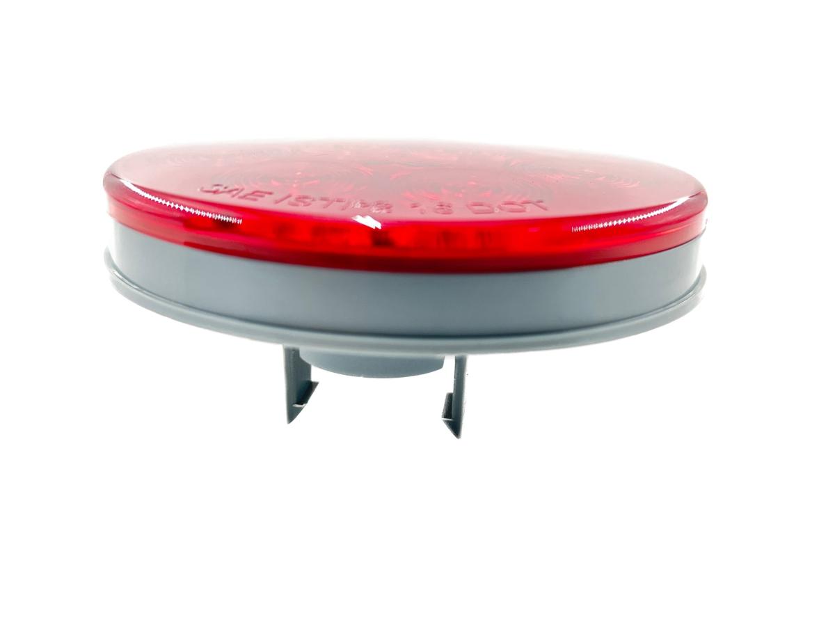 S/T/T Light LED 4in Red Male 3 Pin