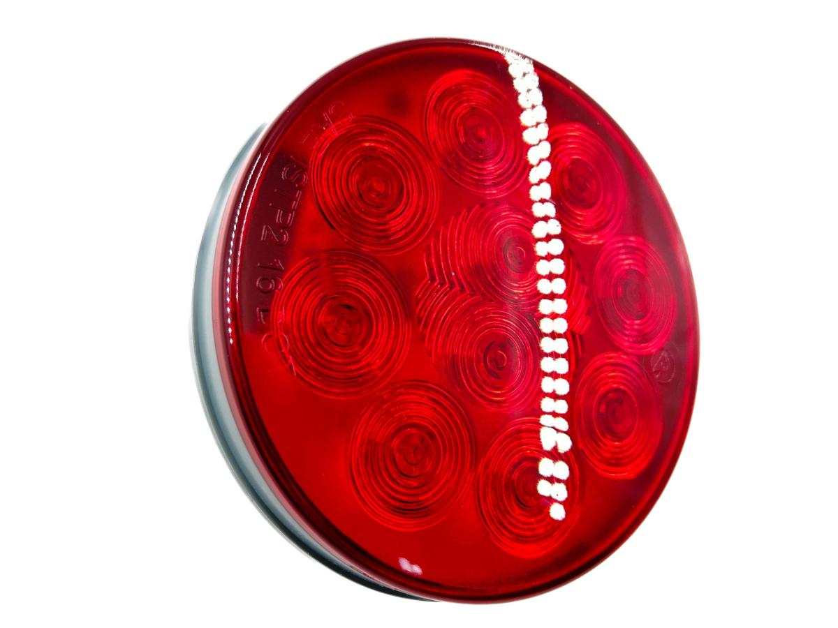 S/T/T Light LED 4in Red Male 3 Pin