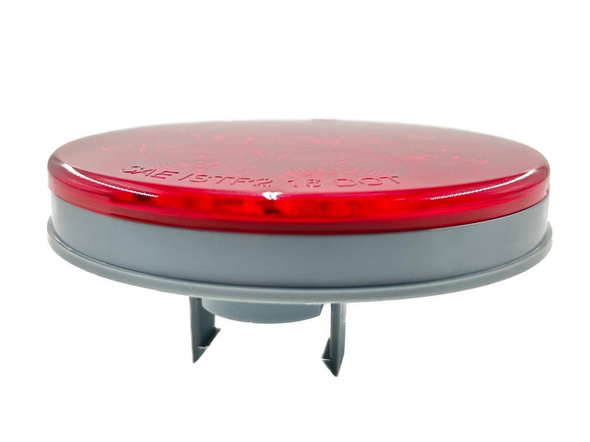 S/T/T Light LED 4in Red Male 3 Pin