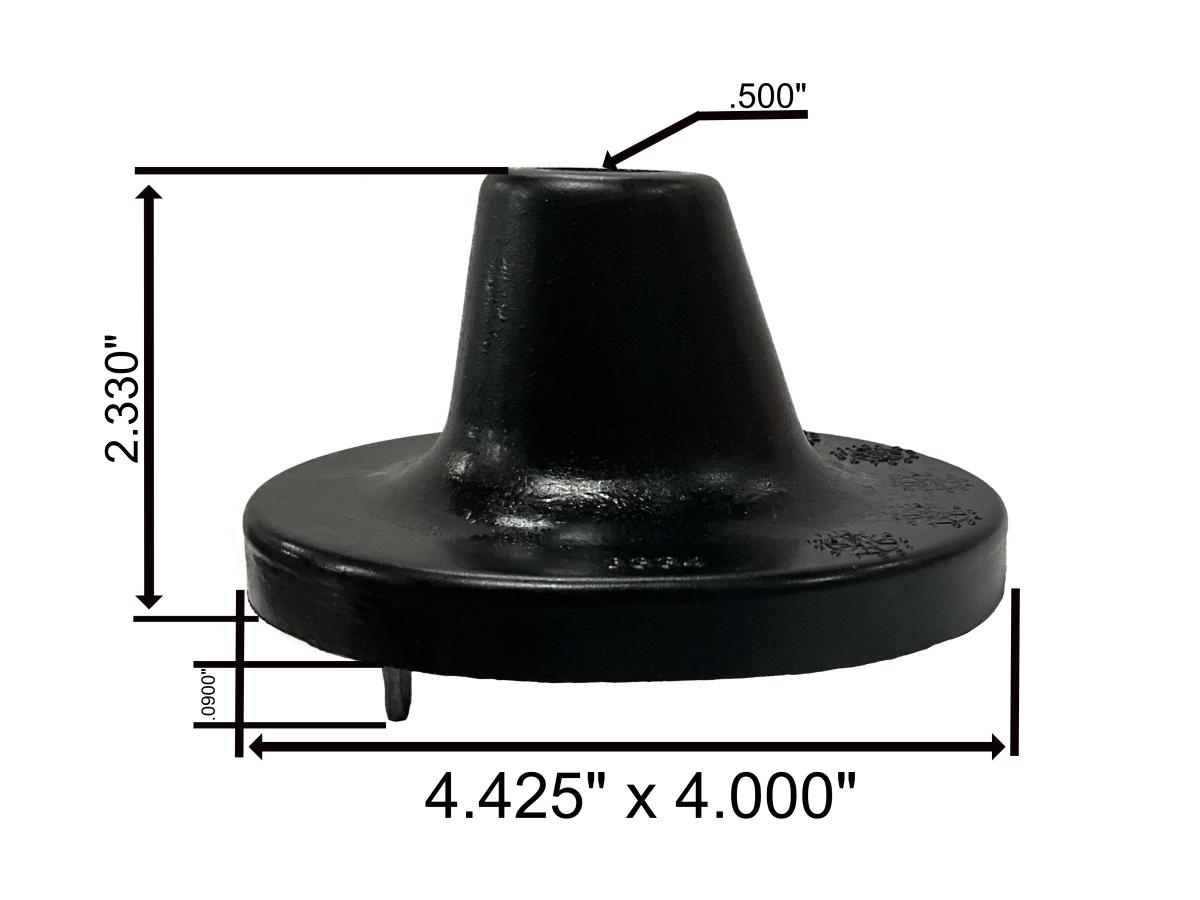 Hood Bumper Poly Freightliner P3