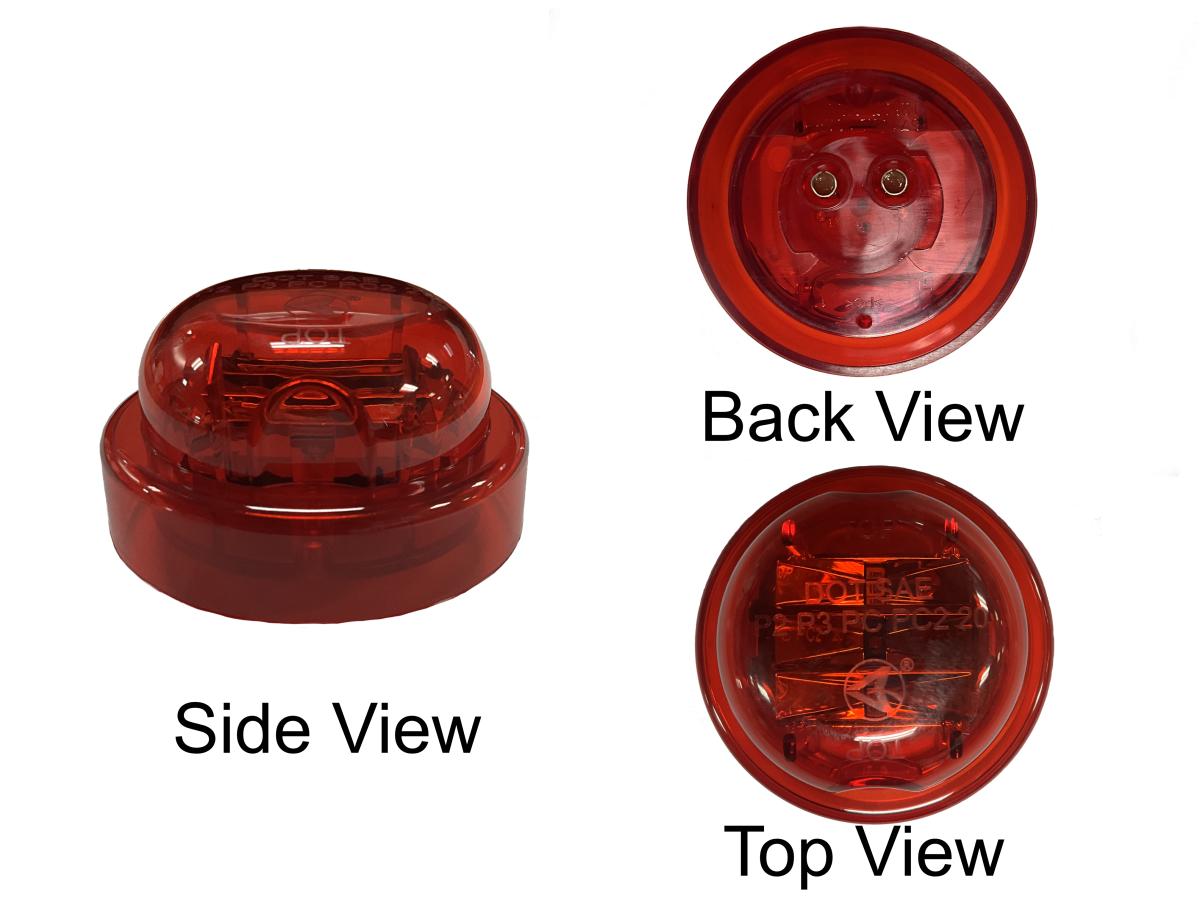 Marker Light LED 2-1/2in PC Red