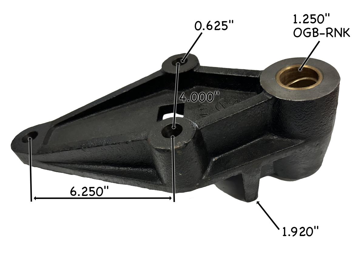 Peterbilt Spring Hanger Bracket 338-1230A 02-01800M001 M1710