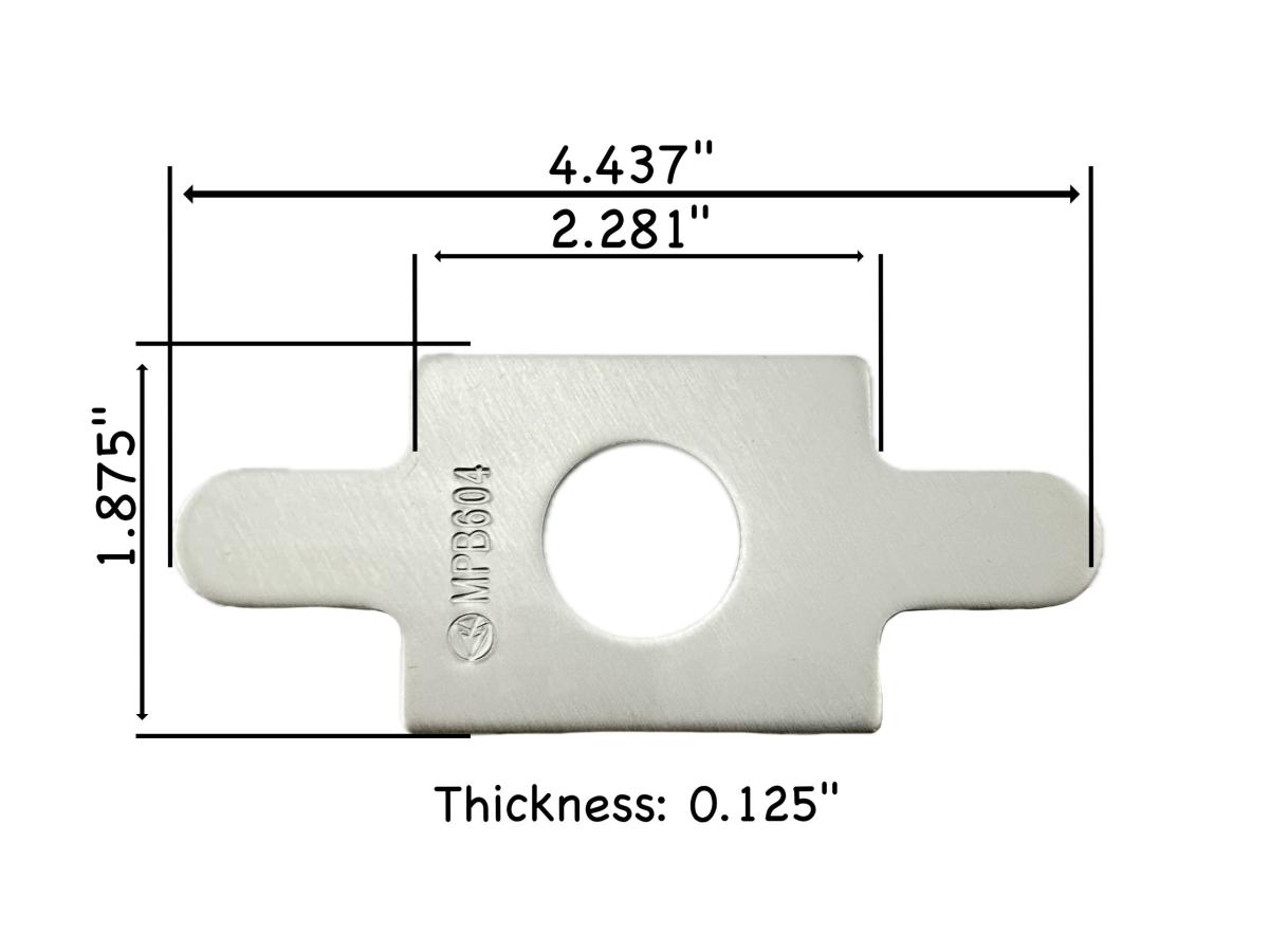 Peterbilt Top Plate Centering Shim MPB604