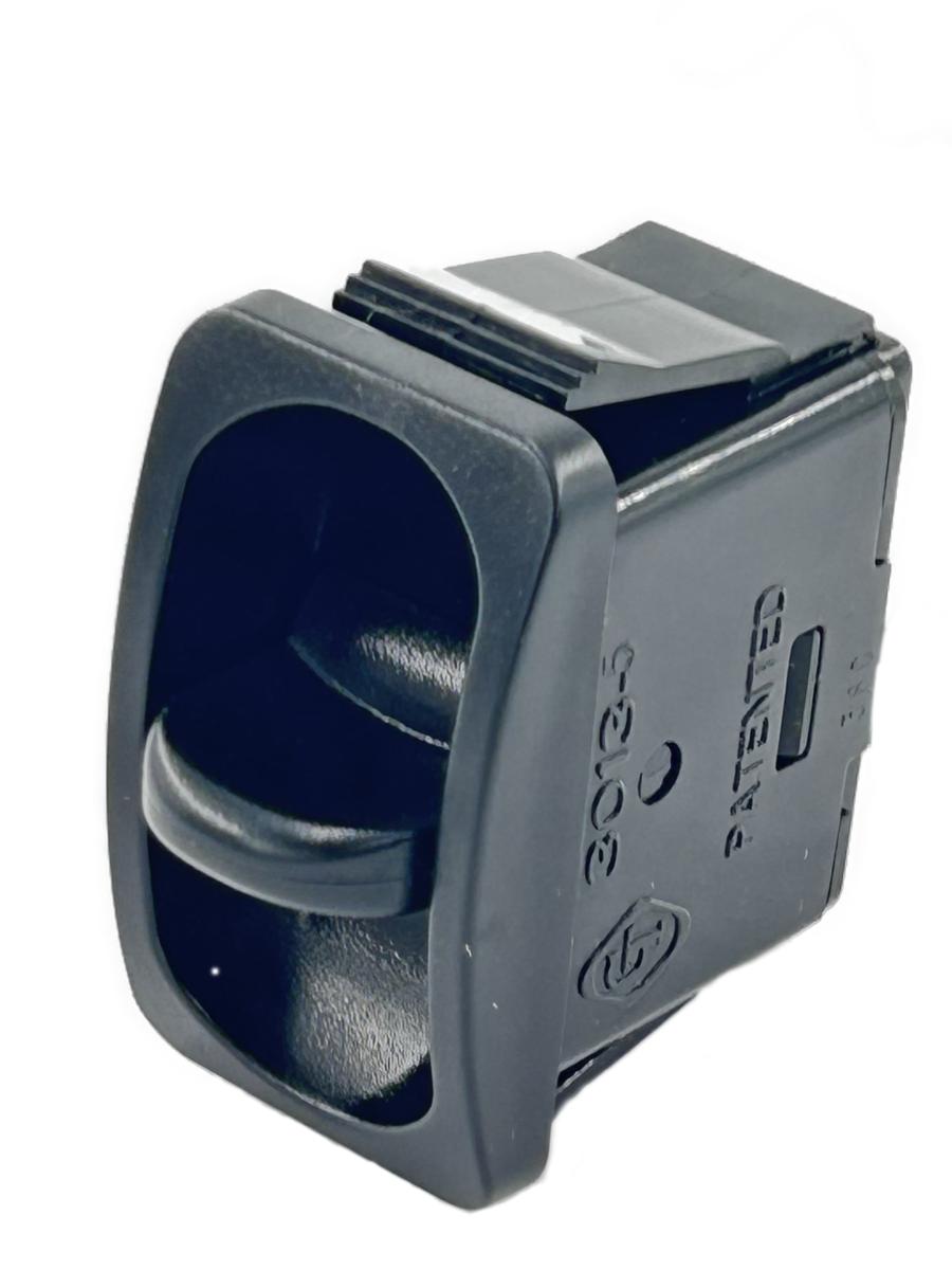 Air Ride Electric Manual Paddle Valve Air Ride Bags Truck Seats 1/4" OD Airline