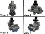 SR-5 Trailer Spring Brake Valve (Replaces Bendix 065437 65437X 65437RX)