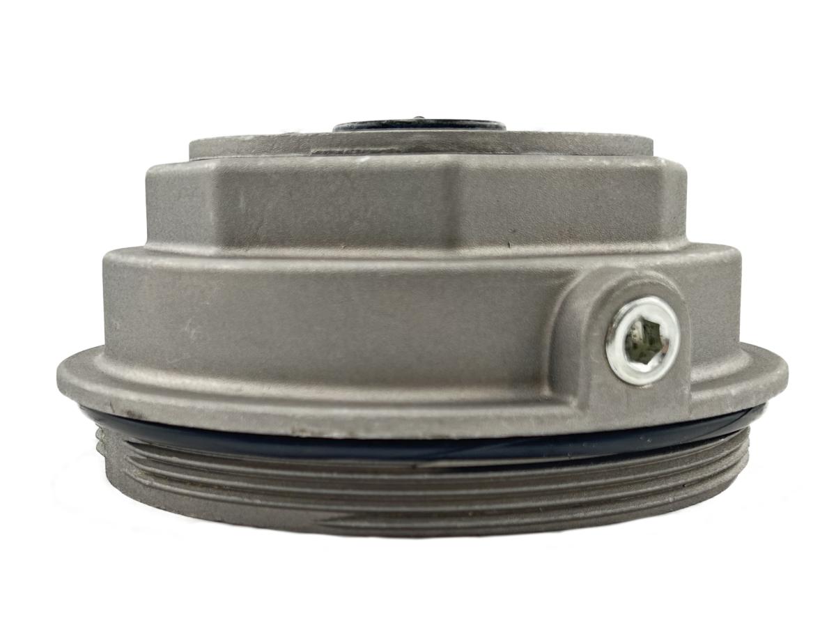 Aluminum Screw-on Hub Cap for Steer & Trailer Axle Replaces Stemco 343-4075