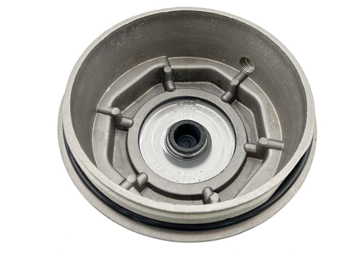 Aluminum Screw-on Hub Cap for Steer & Trailer Axle Replaces Stemco 343-4075