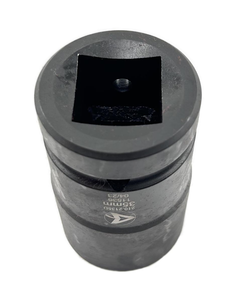 5 Piece Wheel Nut 1 Inch Drive Deep Impact Socket Set 1-1/2 , 33mm, 13/16SQ, 35m