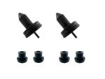 Pair Of Rubber Hood Pin Bushing Guide For A Mack Truck Peterbilt and Kenworth