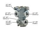 E-3 E3 Foot Brake Valve Ref: Bendix 277863, KN22100, 170.277863, 034038, S-8361