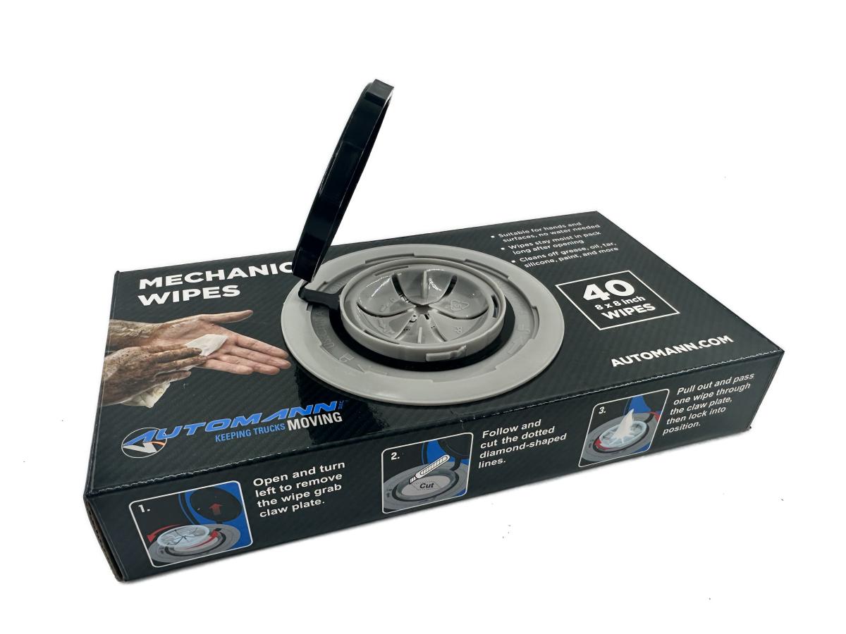Mechanic 40 8x8 Wipes Cleaning Sanitizing Wipes~1 CONTAINER