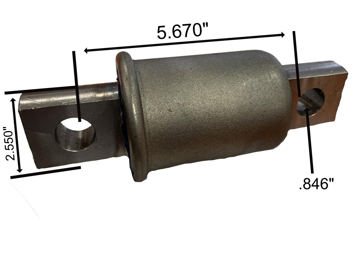 Hanger Front of Rear Aluminum Peterbilt for AG210, AG400Low Air Leaf
