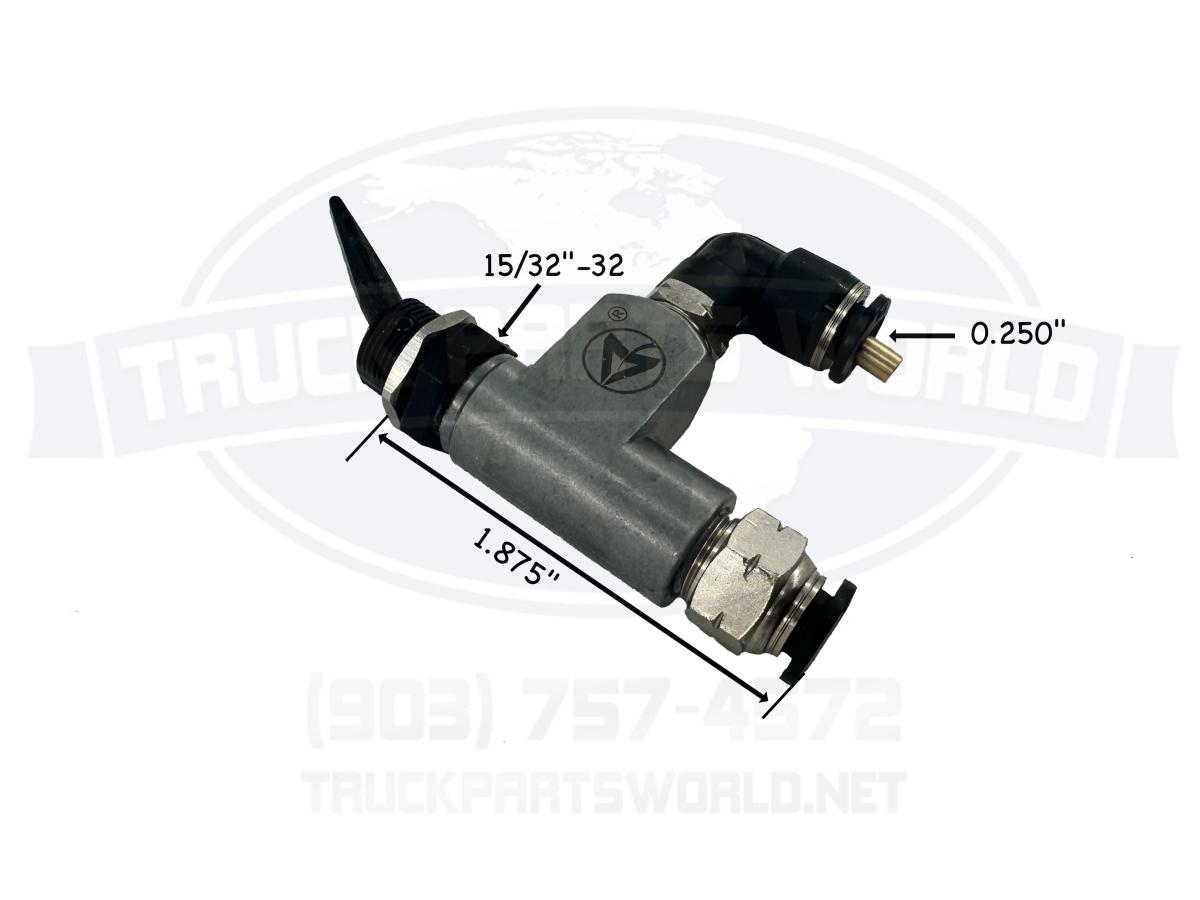 Paccar BA14500 Air Switch Quick Connect, 1/4 In. In/OutPaccar BA14500 Air Switch Quick Connect, 1/4 In. In/Out
