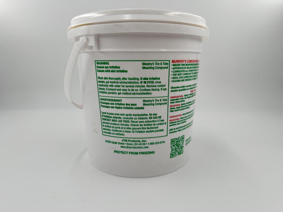 MURPHY'S Tire & Tube Mounting Compound REM 46634-8 lb. Pail