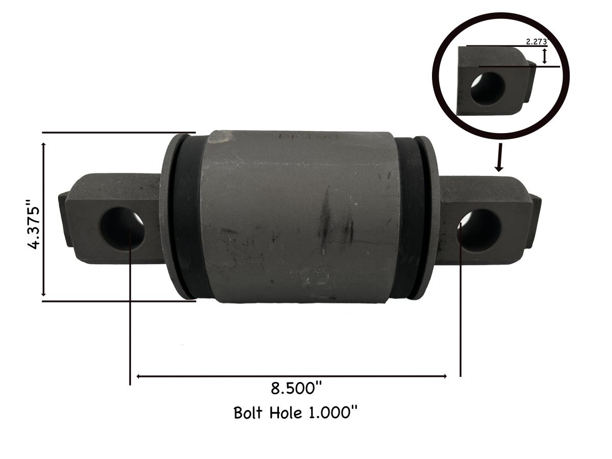 Hendrickson Bar Pin Bushing Kit for Walking Beams AL800089, 8080089, 34013087L