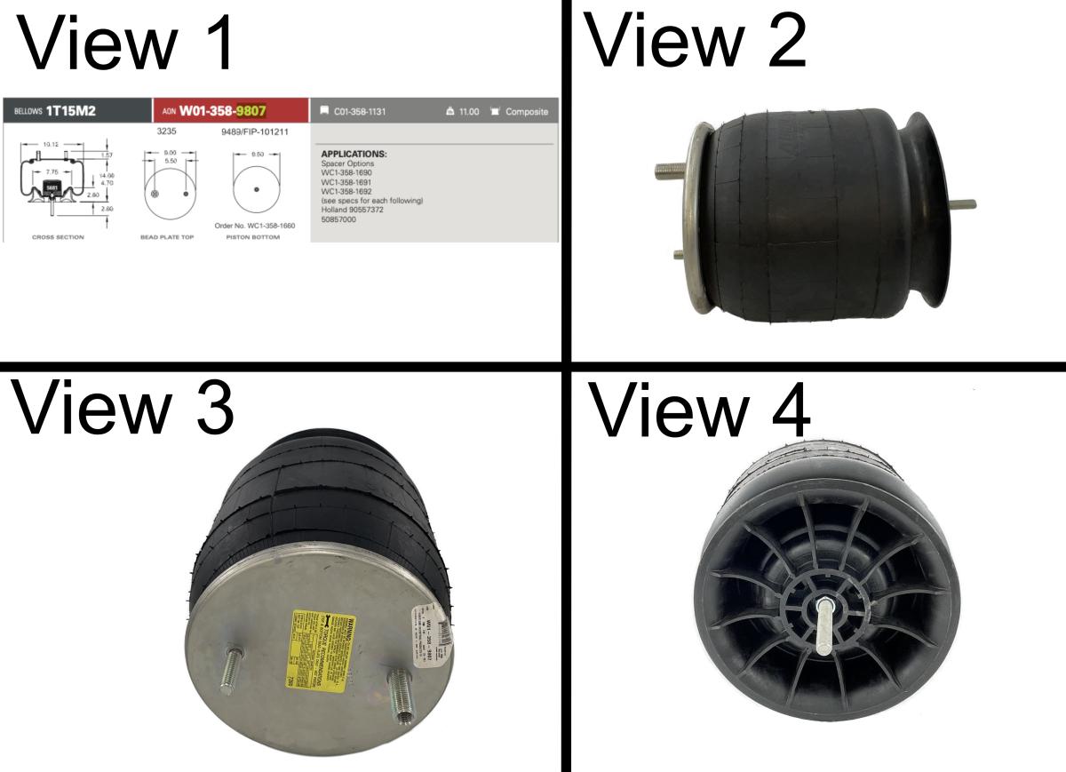 1T15M2 CB 3/4CF 1/2BT PST  STUD NUT