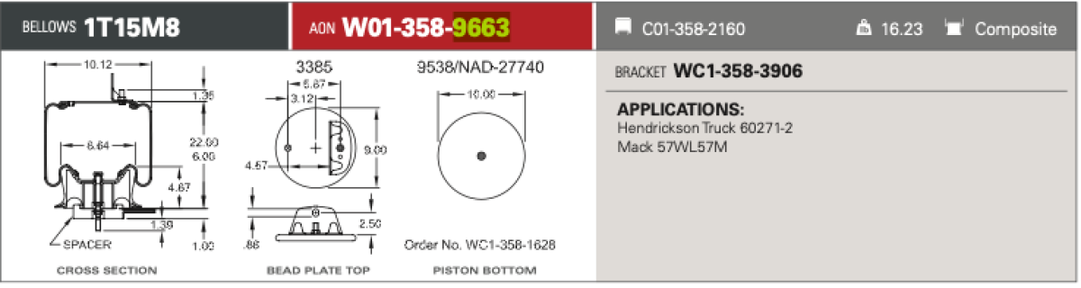 1T15M8 1/2ST1/4NPT ST PST NUT BRK