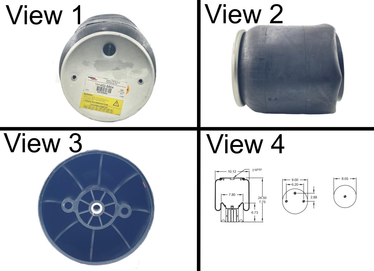 S USA Air Spring Replaces Firestone C81-1013 W01-358-8864