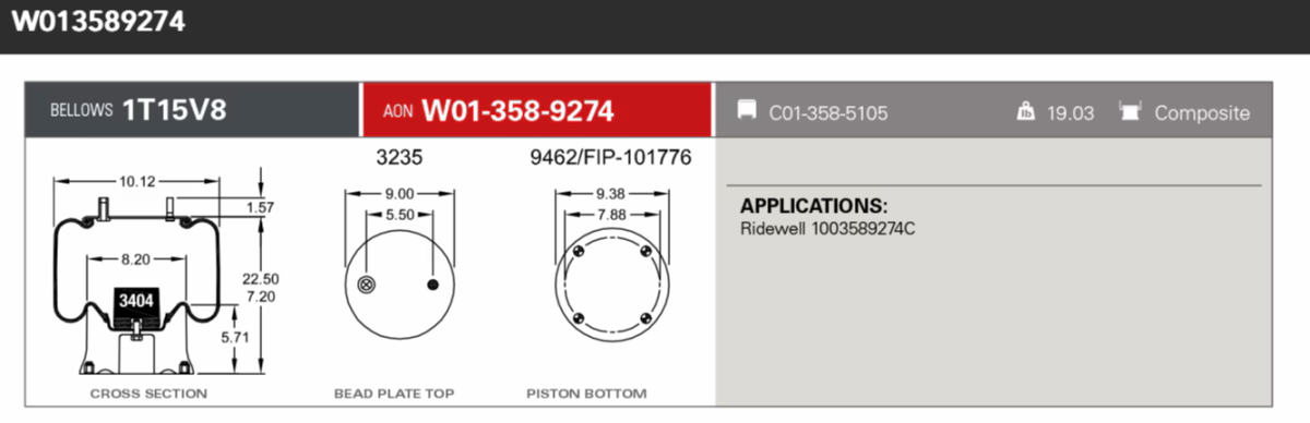 Firestone Airsping 9274