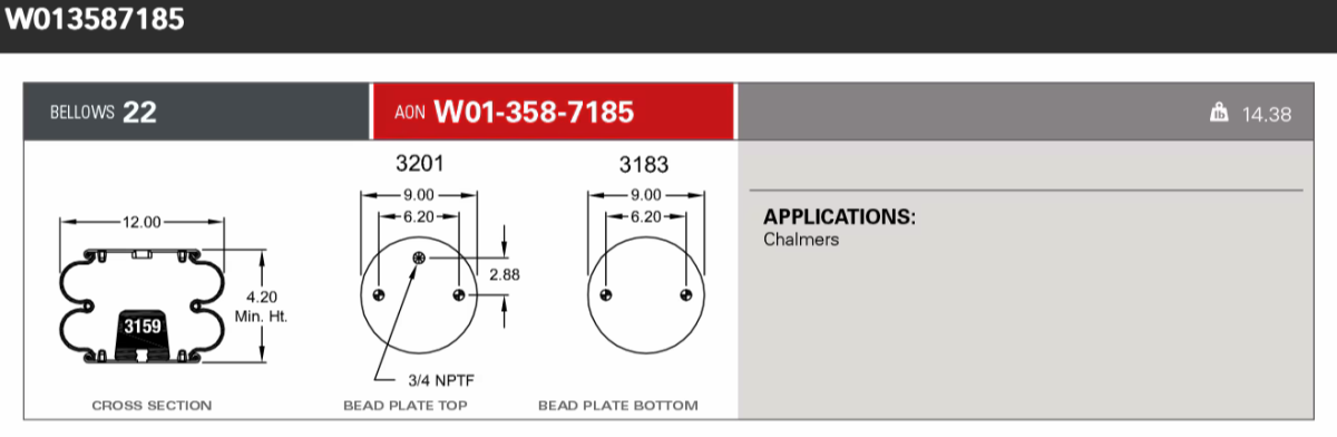 Firestone Airsping 7185