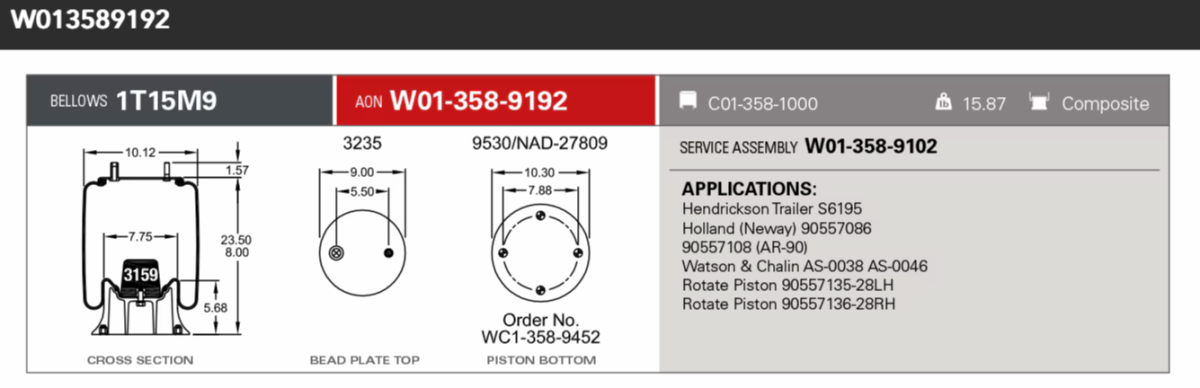 Firestone Airsping 9192