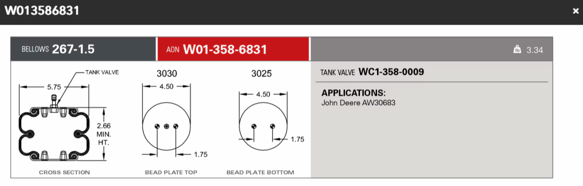 Firestone Airsping 6831