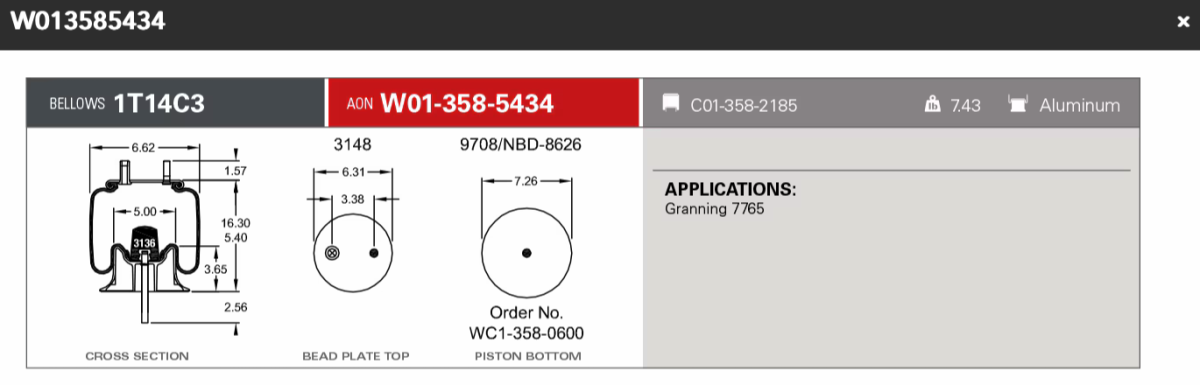 Firestone Airsping 5434