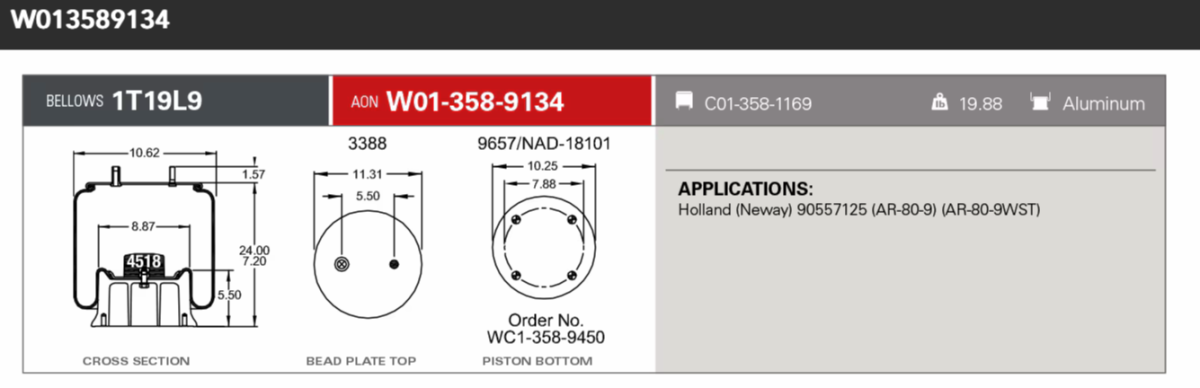 Firestone Airsping 9134