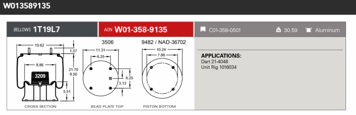 Firestone Airsping 9135