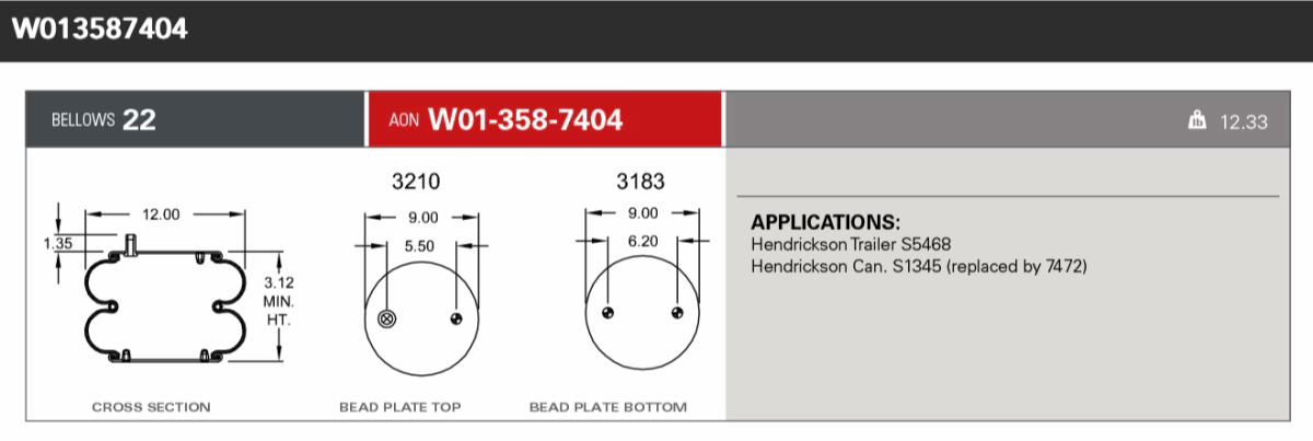 Firestone Airsping 7404