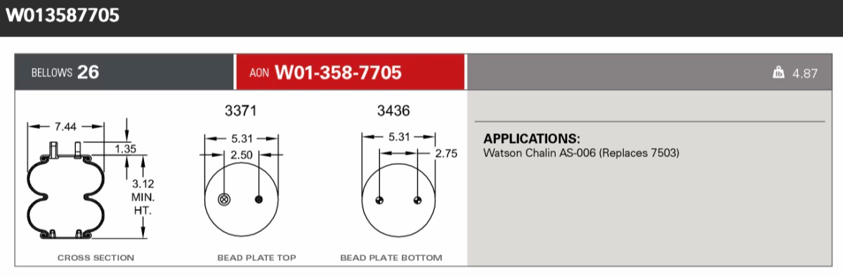 Firestone Airsping 7705