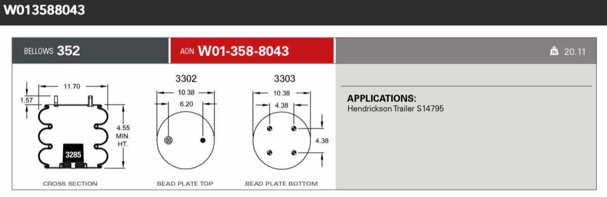Firestone Airsping 8043