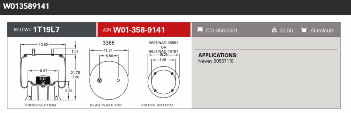 Firestone Airsping 9141