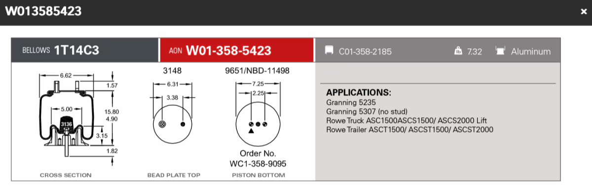 Firestone Airsping 5423